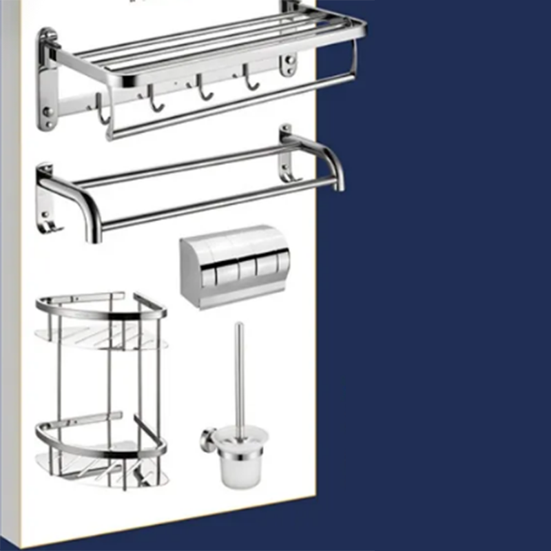 5 - Piece Toilet and Bathroom Hardware Hanging Set