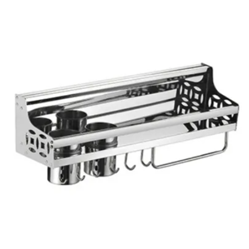 Hanging Spice Rack with Hooks