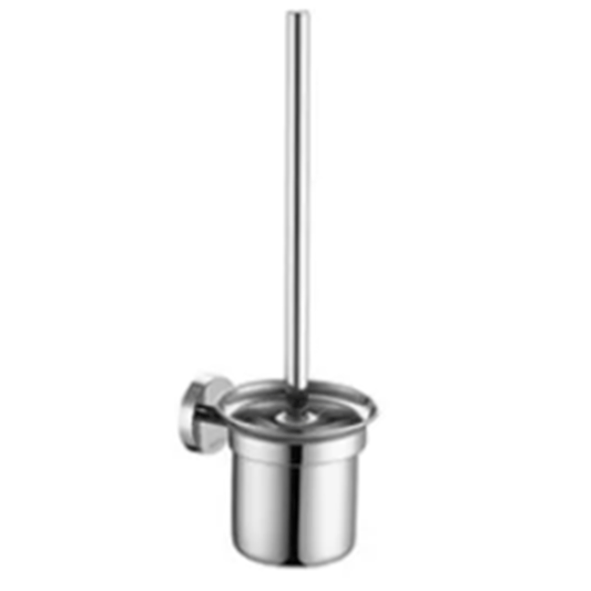 Toilet Bowl Brush with 304 Stainless Steel Base and Extra Long Handle